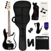 V-TONE PBB46 BK SET zestaw gitarowy gitara basowa PB 46" combo basowe 15W