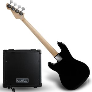 V-TONE PBB46 BK SET zestaw gitarowy gitara basowa PB 46" combo basowe 15W