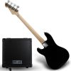 V-TONE PBB46 BK SET zestaw gitarowy gitara basowa PB 46" combo basowe 15W