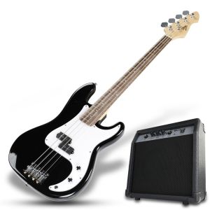 V-TONE PBB46 BK SET zestaw gitarowy gitara basowa PB 46" combo basowe 15W