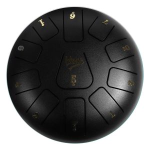 V-TONE VBJ 8-11 BK stalowy bęben językowy tank drum hank drum czarny 8 cali 11 tonów