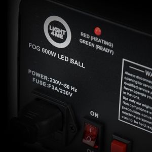 LIGHT4ME FOG 600W LED BALL generator wytwornica dymu