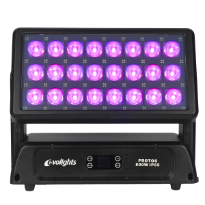 EVOLIGHTS PROTOS 800W IP65 wall washer oświetlenie zewnętrzne LED Art-Net DMX RDM sACN