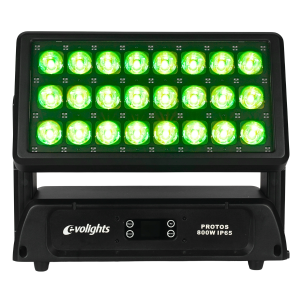 EVOLIGHTS PROTOS 800W IP65 wall washer oświetlenie zewnętrzne LED Art-Net DMX RDM sACN