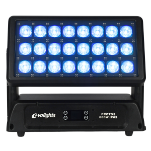 EVOLIGHTS PROTOS 800W IP65 wall washer oświetlenie zewnętrzne LED Art-Net DMX RDM sACN