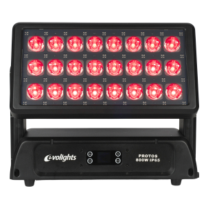 EVOLIGHTS PROTOS 800W IP65 wall washer oświetlenie zewnętrzne LED Art-Net DMX RDM sACN