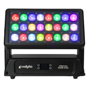 EVOLIGHTS PROTOS 800W IP65 wall washer oświetlenie zewnętrzne LED Art-Net DMX RDM sACN