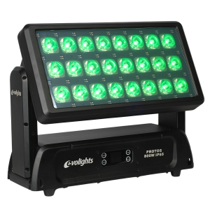 EVOLIGHTS PROTOS 800W IP65 wall washer oświetlenie zewnętrzne LED Art-Net DMX RDM sACN