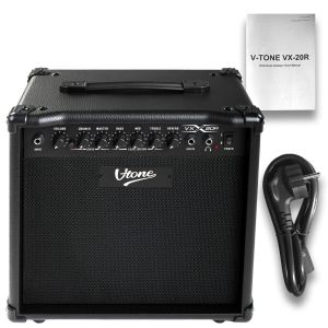 V-TONE VX-20R combo gitarowe wzmacniacz 20W do gitary elektrycznej czarny