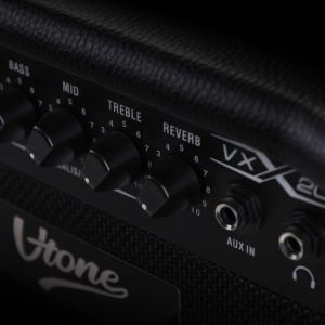 V-TONE VX-20R combo gitarowe wzmacniacz 20W do gitary elektrycznej czarny