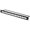 Kera Audio Patch panel RACK 19" 1U na 16 gniazd typu D Kera Audio 1U-16D