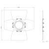 Flash BARNDOOR OBROTOWY v3