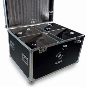 Flash CASE FOR 4x SPOT LED 150
