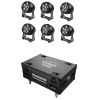 Flash 6x ParACCU 620 IP WDMX + case - zestaw reflektorów