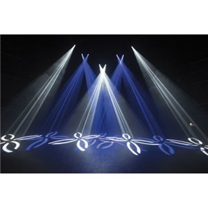 Showtec 2x Phantom 65 Spot + case - para głowic ruchomych spot 65W LED