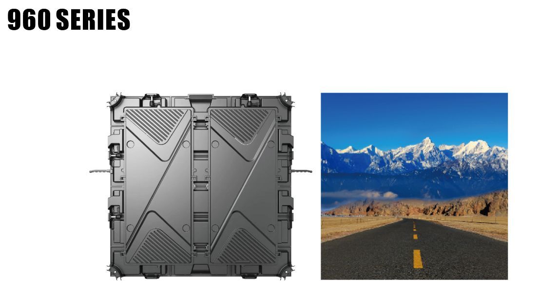 OUTDOOR FIXED CABINET 0,96 x 0,96m - ekran LED