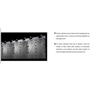 OUTDOOR FIXED CABINET 0,96 x 0,96m - ekran LED