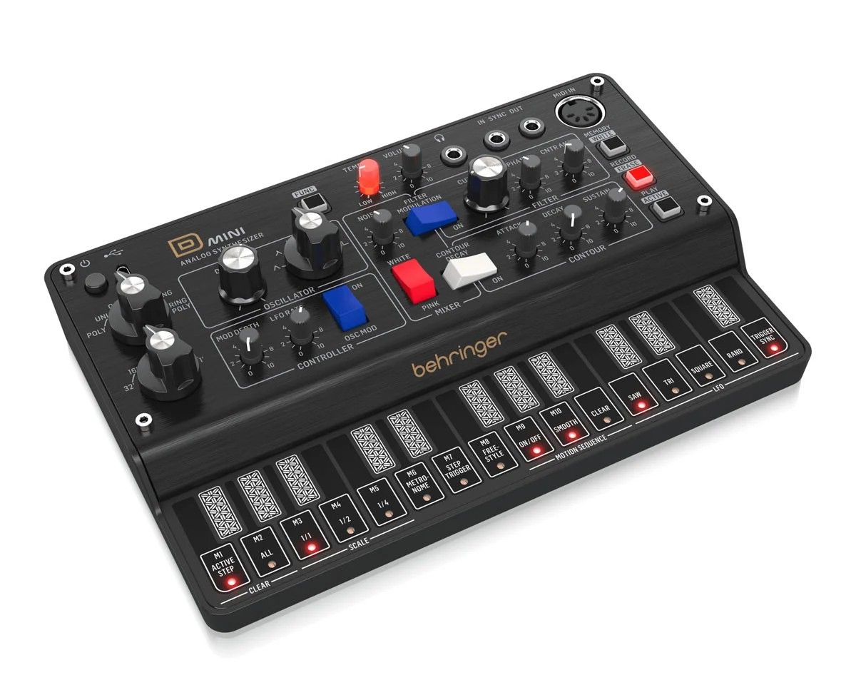 Behringer D Mini - analogowy syntezator desktopowy