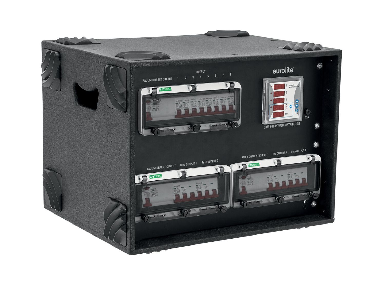 EUROLITE SBM-63B - dystrybutor zasilania
