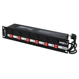 EUROLITE Board 6-S - Panel zasilający z przełącznikami