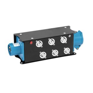 EUROLITE SAB-62X Power Split Box - Dystrybutor Zasilania
