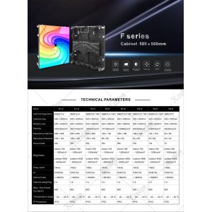 F series500x500 - ekran LED