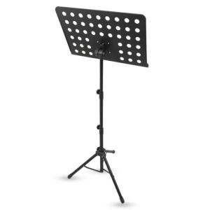 SUPRIMO D4 statyw stojak pulpit do nut czarny skła