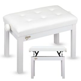 V-TONE PB3 WH ława do pianina keyboardu biała tapi