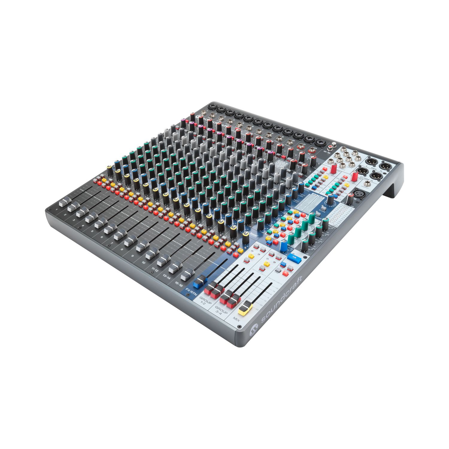 Soundcraft Signature Plus 16 - Analogowa konsoleta mikserska (SCR-SIGPLUS16)