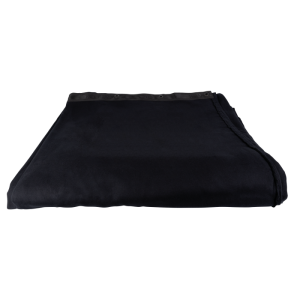 Wentex Backdrop Stagemolton 320 g/m² Black - 300 x 350 cm (W x H) - unpleated