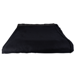 Wentex Backdrop Stagemolton 320 g/m² Black - 300 x 350 cm (W x H) - unpleated