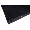 Wentex Backdrop Stagemolton 320 g/m² Black - 300 x 350 cm (W x H) - unpleated