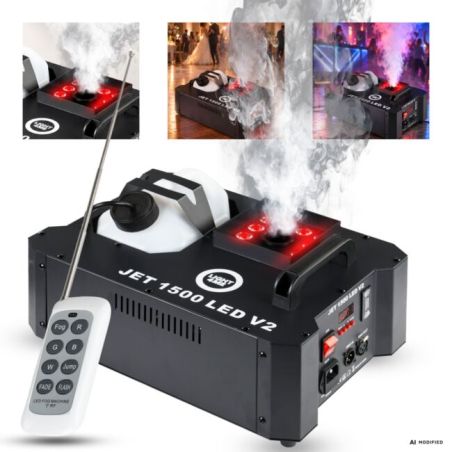 LIGHT4ME JET 1500 LED V2 wytwornica dymu pionowego