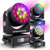 LIGHT4ME MH WASH 19x25 RGBW głowica ruchoma wash oświetlenie sceniczne LED DMX uchwyt montażowy