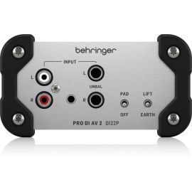 Behringer DI22P DI-box pasywny stereo