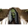 EUROPALMS Halloween Figure Witch Hunchback, animated, 145cm