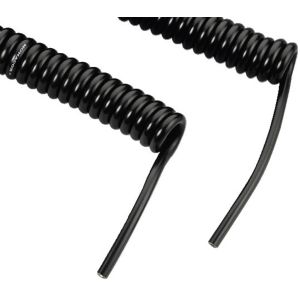 Monacor CCX-5M - Spiralny kabel mikrofonowy  80-500cm