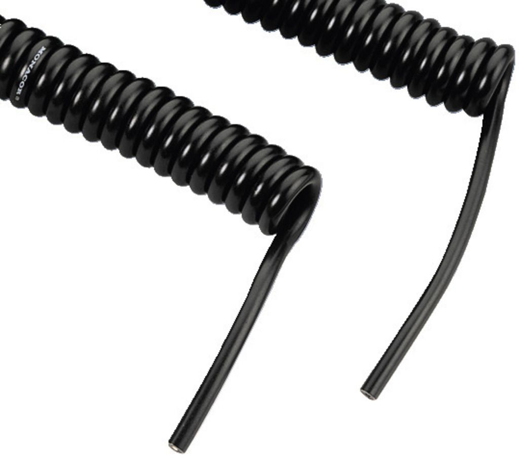 Monacor CCX-5M - Spiralny kabel mikrofonowy  80-500cm