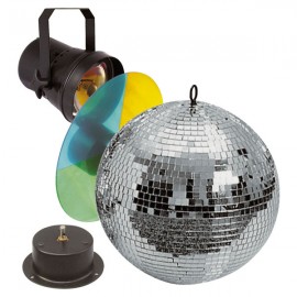 Showtec Mirrorball set 30