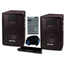 Lighting Center Zestaw 2 - zestaw nagłośnieniowy 2x200W