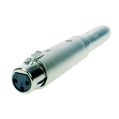 Reloop Adaptor XLR F / Stereo 6.3 mm Jack F - przelotka