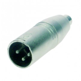 Reloop Adaptor XLR M / RCA F - przelotka