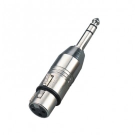 Reloop Adapter XLR F/ Stereo 6,3mm Jack - przelotka