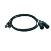 Reloop Cable 2x RCA M / 2x XLR F 1.5 m - przewód