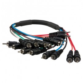 Reloop Multi-RCA 0.5 m - przewód wieloparowy