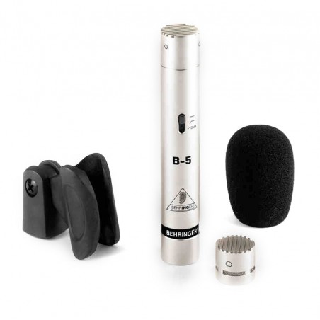 Behringer SINGLE-DIAPHRAGM CONDENSER MICROPHONE B-5 - mikrofon pojemnościowy