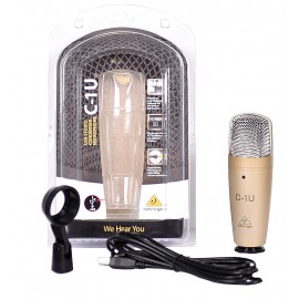 Behringer C-1U - mikrofon pojemnościowy/USB