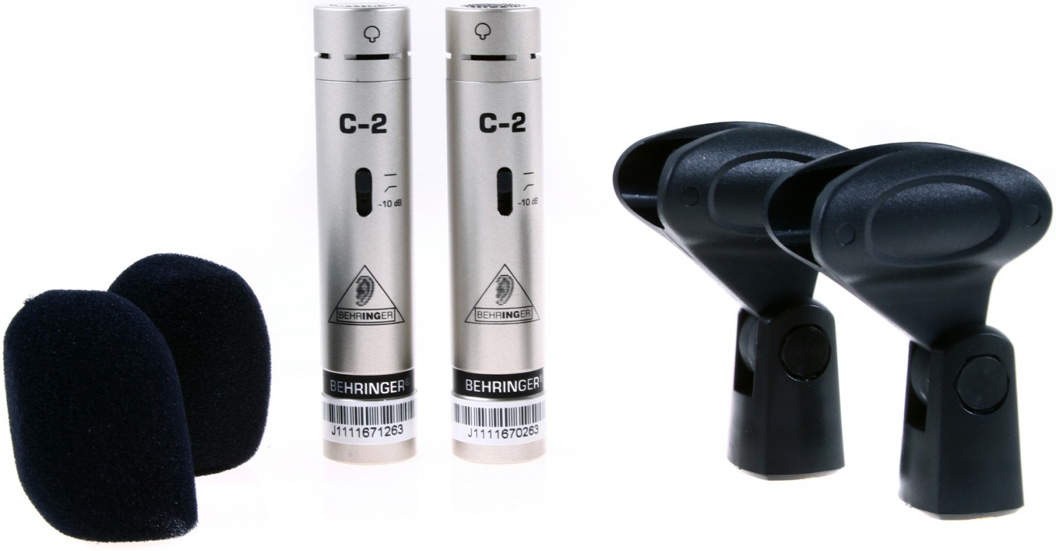 Behringer C-2 - zestaw 2 mikrofonów pojemnościowych