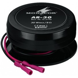 Monacor AR-30 - wzbudniki audio odporne na warunki atmosferyczne