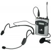 Monacor TXA-800HSE - wielozakresowy nadajnik kieszonkowy z mikrofonami